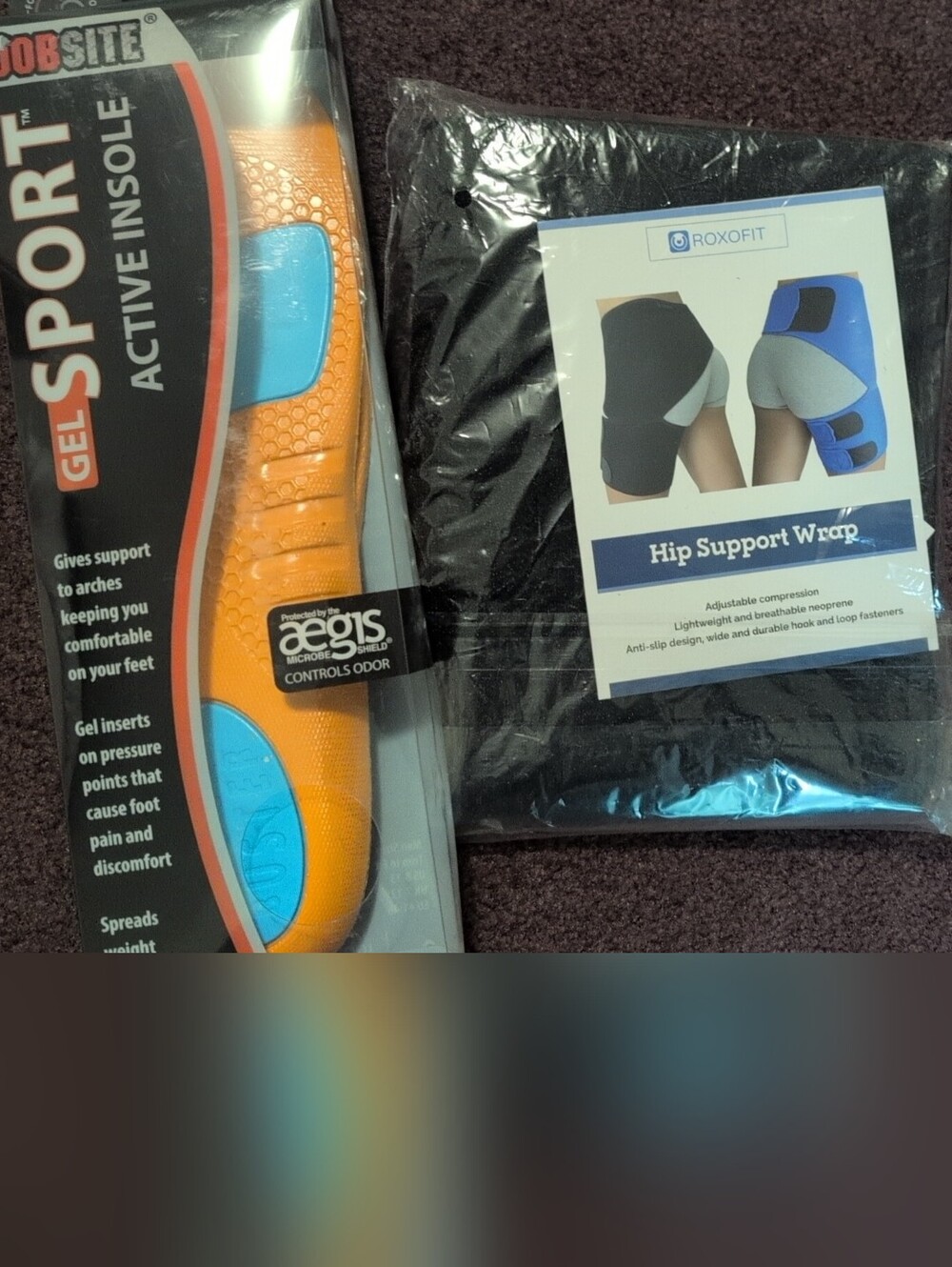 GEL SPORT Active Insole And Hip Support Wrap